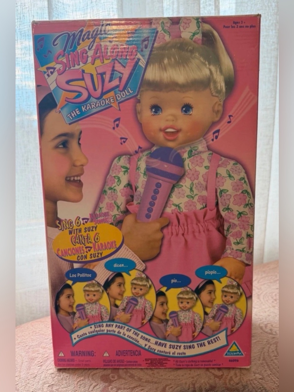 Karaoke Doll - Pink New in box. Year 2000